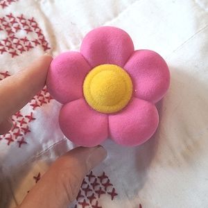 Pink flower small jewelry box